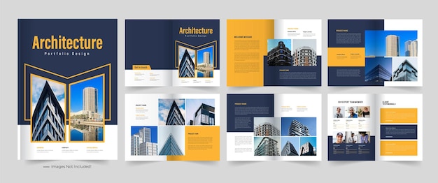 Architecture Portfolio and Portfolio Template Design