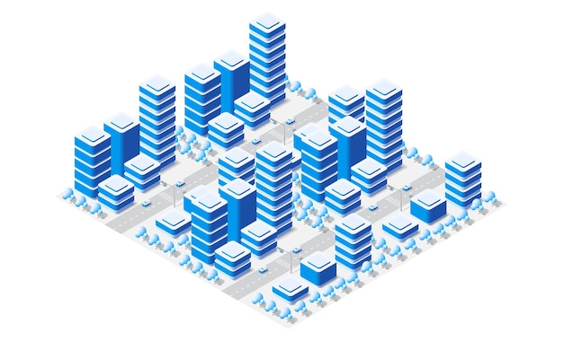 ベクトル architecture vector illustration city for business background with isometric