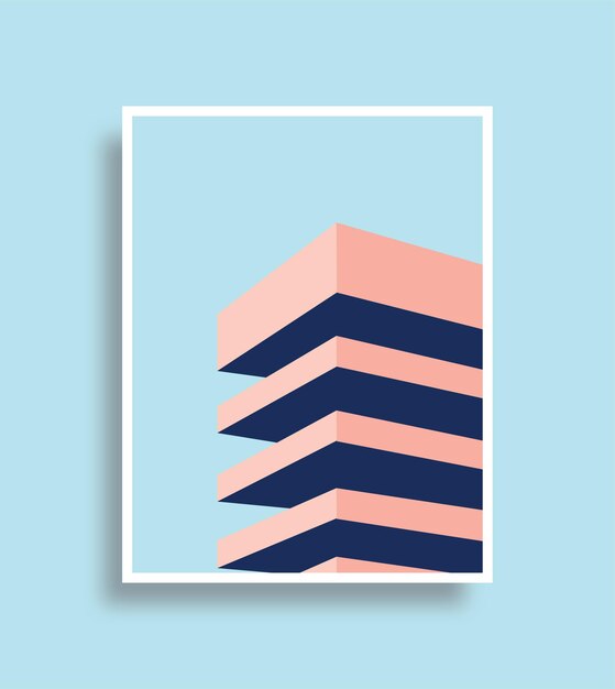 architecture vector minimal