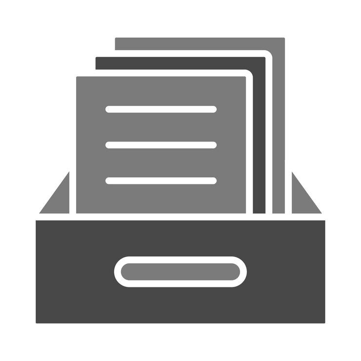 Vector archives icon