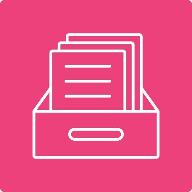Vector archives icon