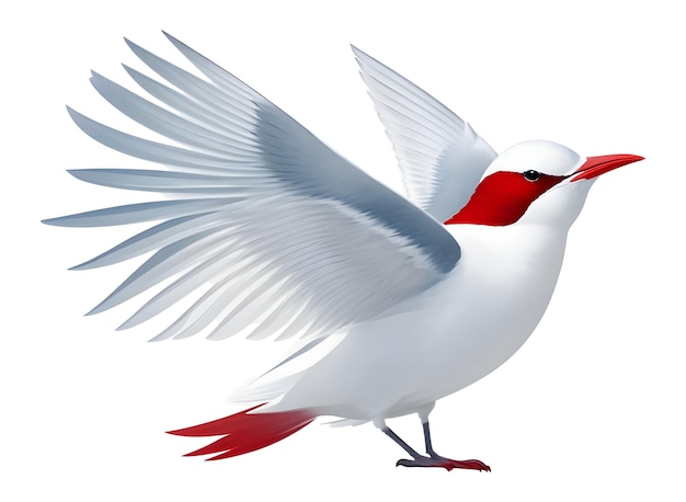 Arctic tern bird design