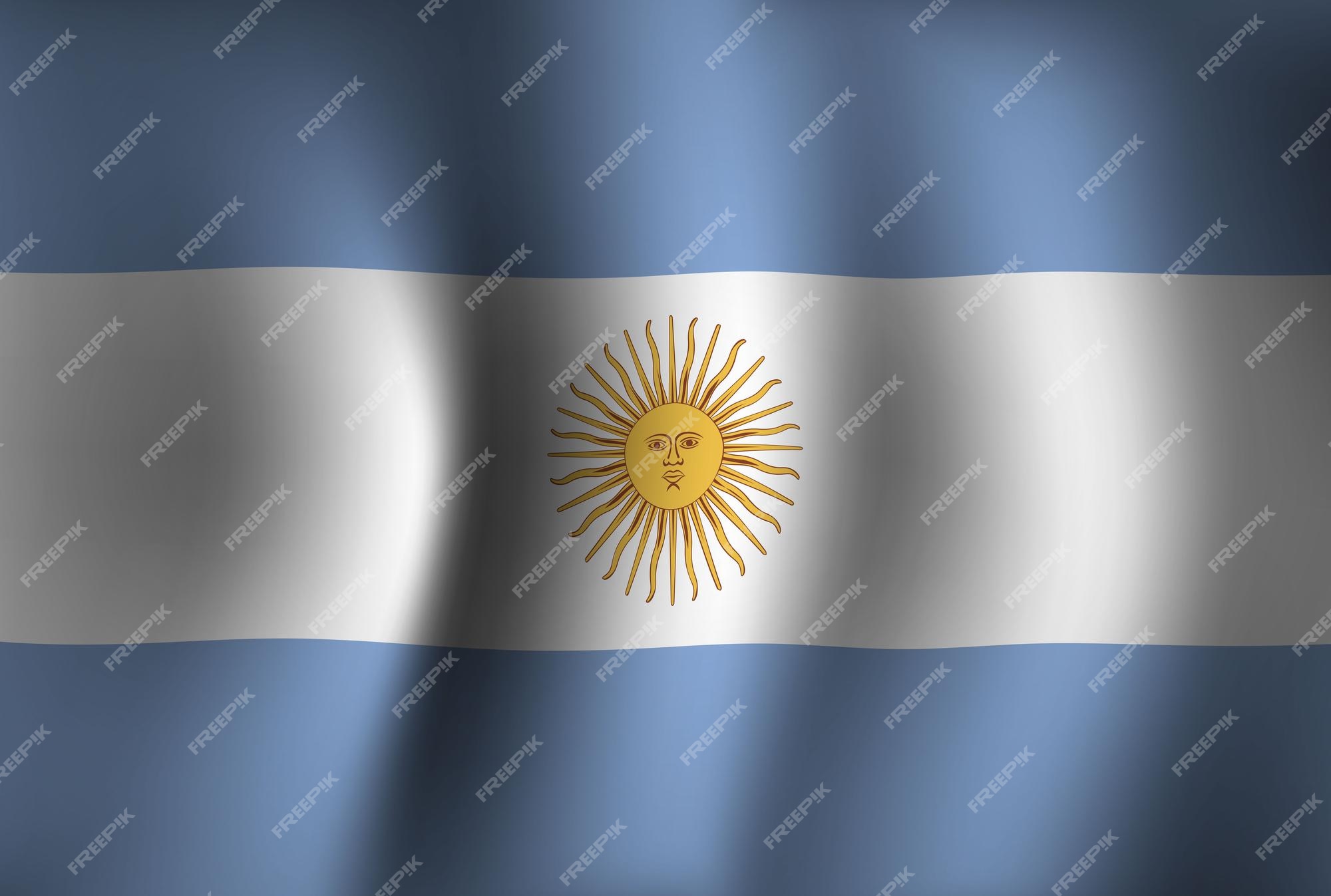 Premium Vector | Argentina flag background waving 3d national independence day banner wallpaper Premium Vector | Argentina flag background waving 3d national independence day banner wallpaper