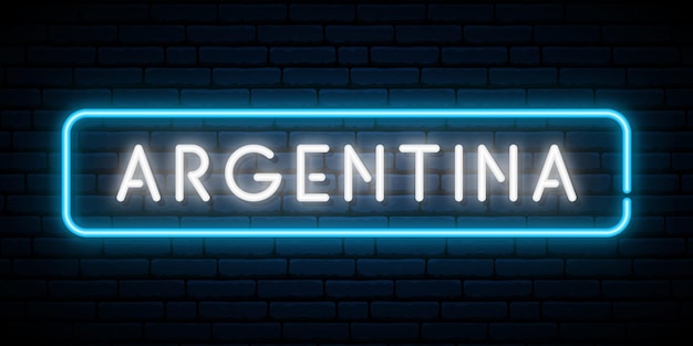 Argentinië neonreclame