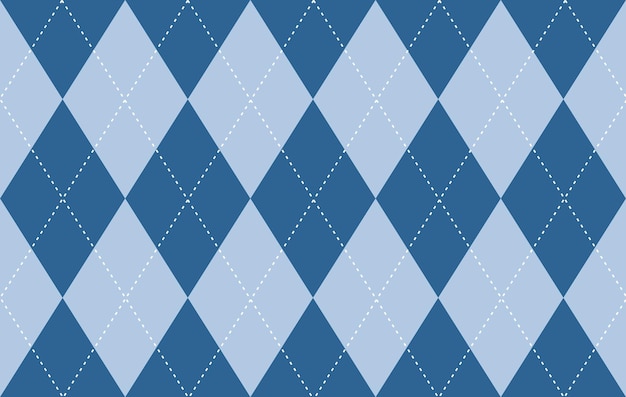 Argyle color seamless geometric pattern