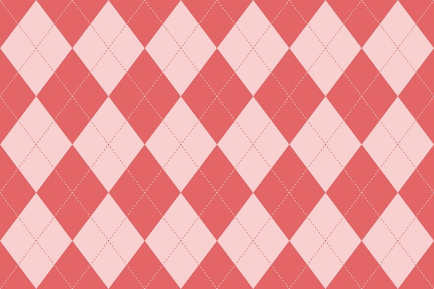 Argyle naadloos patroon klassieke geometrische textielprint diamanten of zuigtabletten