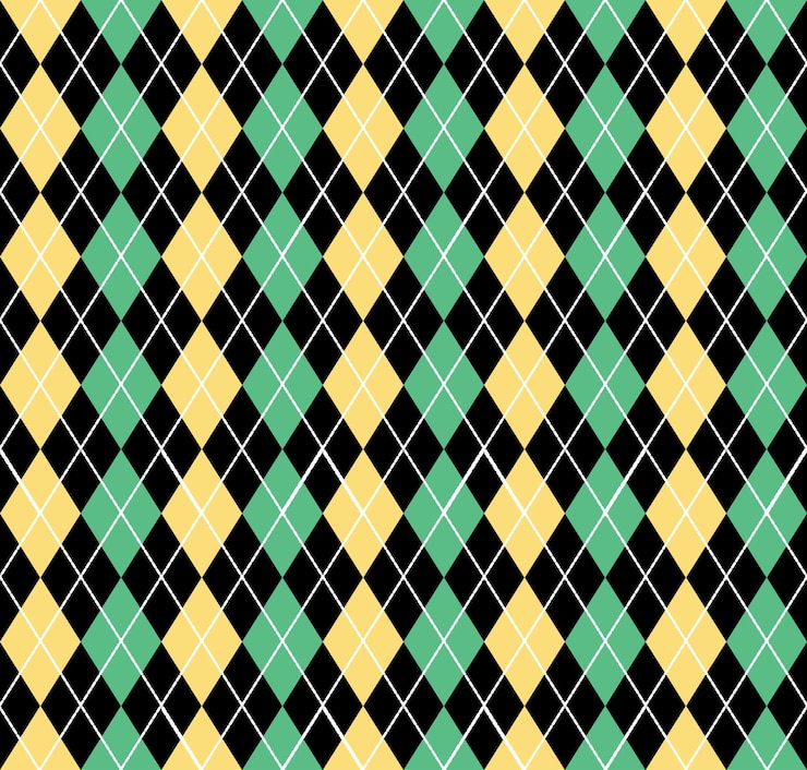 वेक्टर argyle pattern. geometric simple background. creative and elegant style illustration