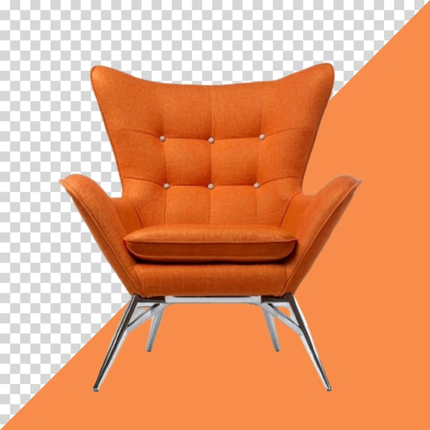 armchair isolated on transparent background