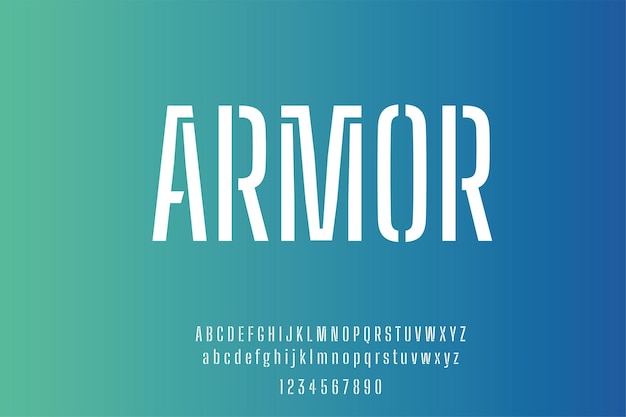 Armor-teksteffect