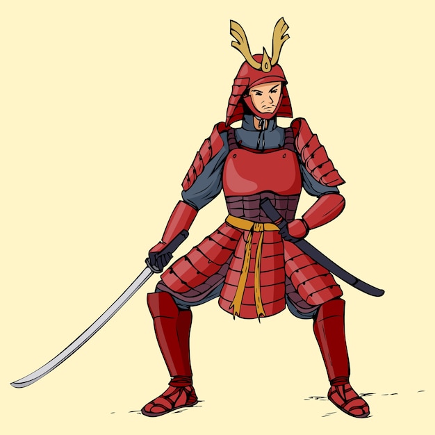 Armored samurai