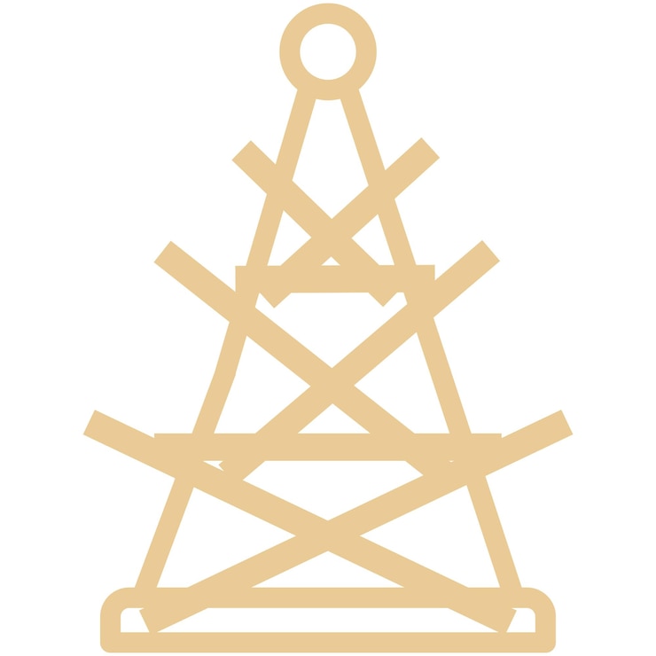 Vector army antenna vector illustration