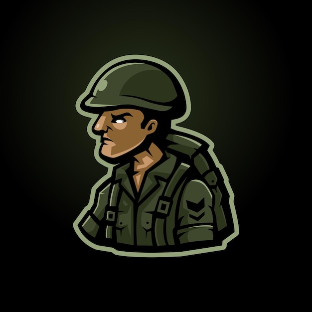 Army Mascot Logo