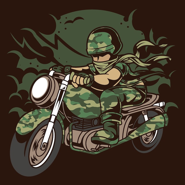 Army Motorcycle