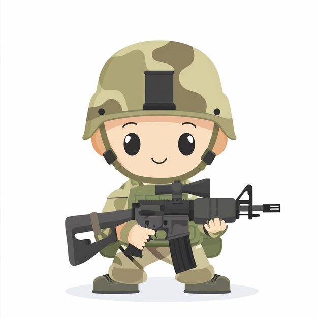 army soldier illustration vector military patriotism independence war background symbol un