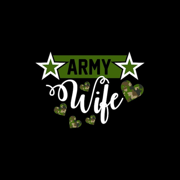 Армейский дизайн футболки, армейская типография, векторная иллюстрация