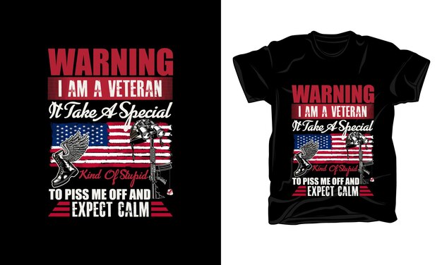 army veteran t shirt typography tshirt 2024