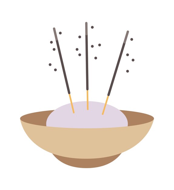 Aroma sticks icon Vector illustration