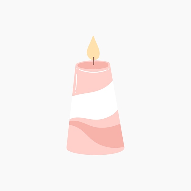 Aromatherapy Candle Illustration