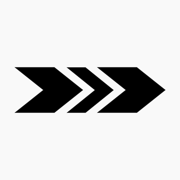 Arrow Flat Icon Shape