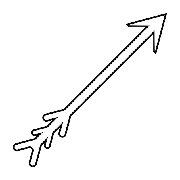 Arrow icon vector