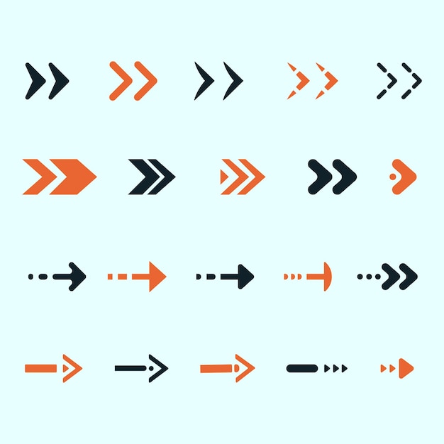 Vector arrow icon