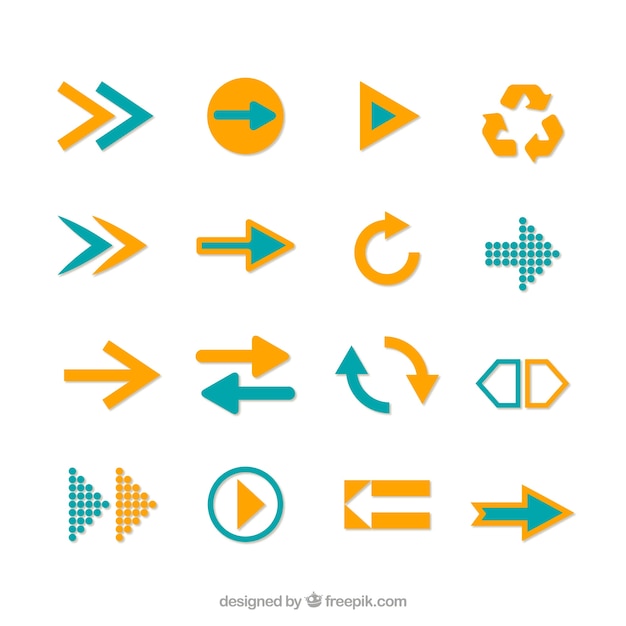 Arrow icons collection