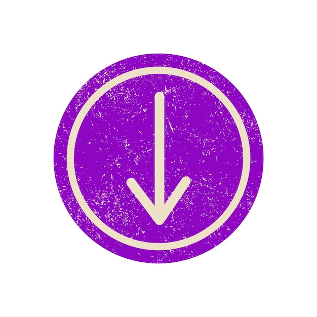 Arrow interface icon vector