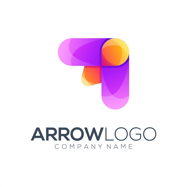 Arrow logo abstract