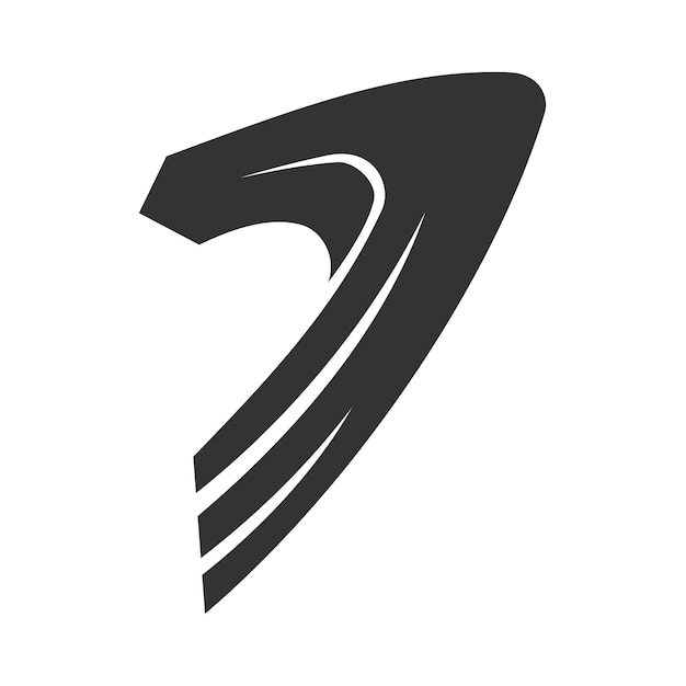 Шаблон логотипа стрелки Иконка Иллюстрация Фирменный стильИзолированная и плоская иллюстрация Векторная графика