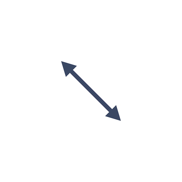 Vector arrow symbol icon vector template