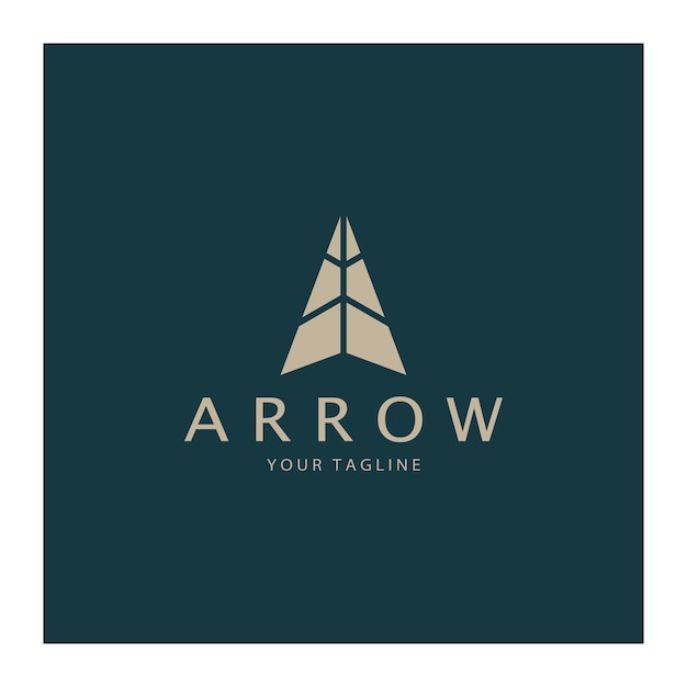 Arrow vector illustration icon Logo Template design