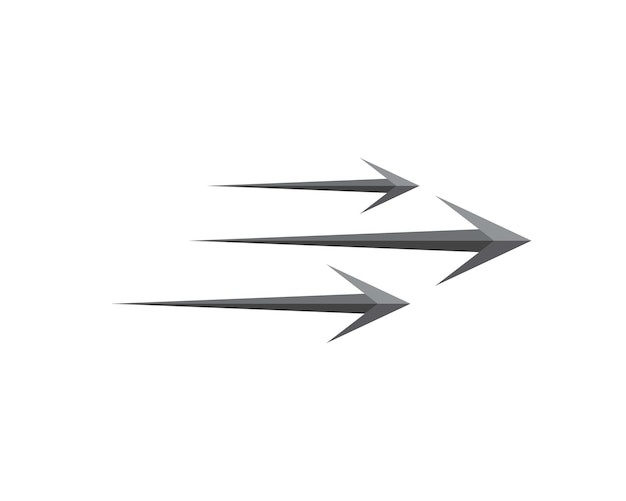 Vector arrow vector illustration icon