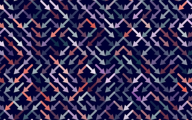 arrow vector seamless pattern banner geometric striped ornament monochrome linear background
