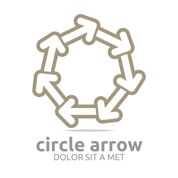 Arrows Logo Template