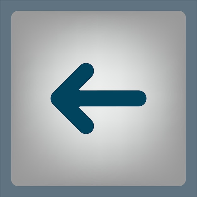 arrows pointer symbol vector illustration on a gray background eps 10