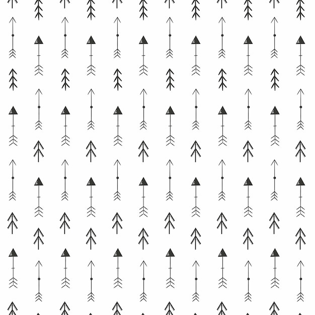 Arrows seamless pattern