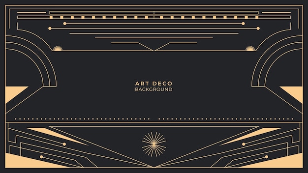 Art Deco achtergrond