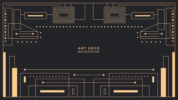 Art Deco achtergrond