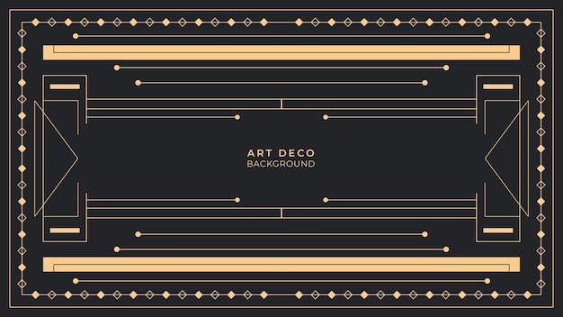 Art Deco achtergrond