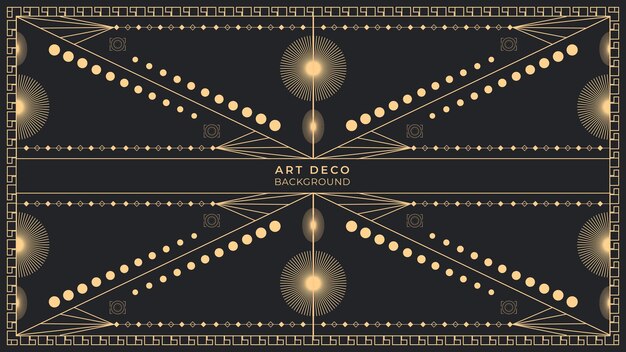 Vector art deco achtergrond