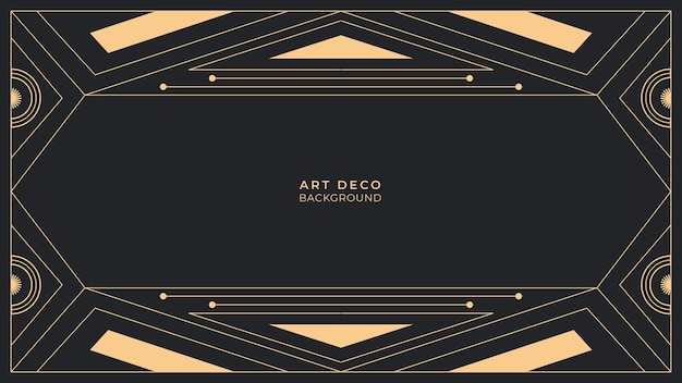 art deco background