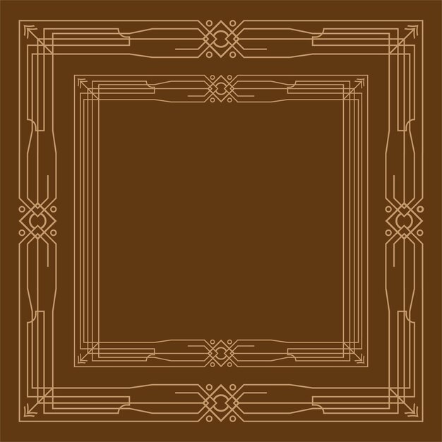 art deco border 01