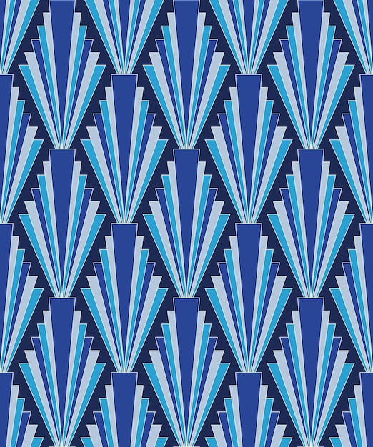 벡터 아트 데코 다이아몬드 기하학적 장식 벡터 모티브 우아한 럭셔리 복고풍 디자인 원활한 패턴