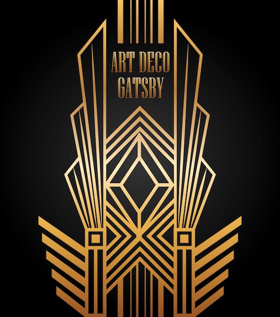 art deco element ontwerp