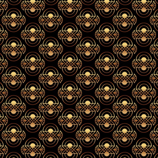 art deco golden elegant decoration abstract texture pattern 