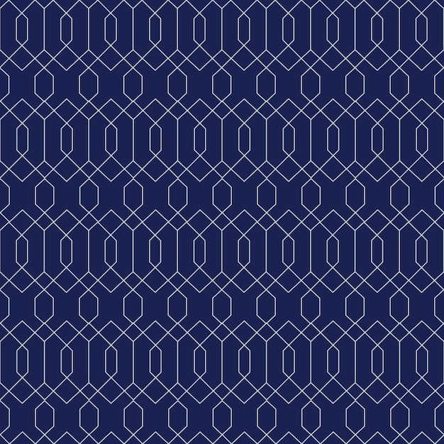 Vector art deco seamless pattern, geometrical background for design, cover, textile, wallpaper, decoration in vector