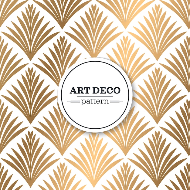 Art deco seamless pattern