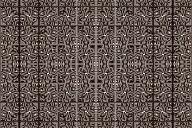 Art deco style seamless design pattern