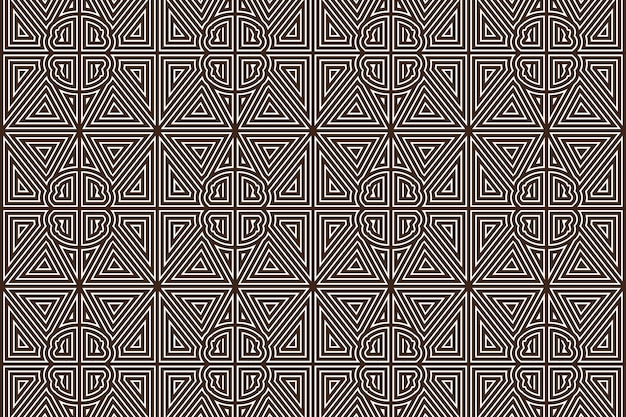 Art deco style seamless pattern