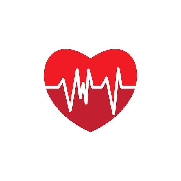 Art design health medical heartbeat pulse